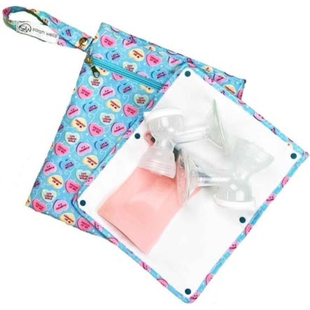Sarah Wells Pumparoo Wet Dry Bag for Breast Pump Parts